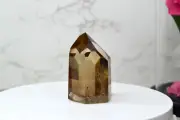 Dark & Chunky Citrine Tower