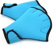 Training Swim Gloves Water Resistance Fins Hand Glove Fingerless Webbed Flippers Paddle Swim Force Gloves