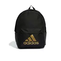 在飛比找Yahoo奇摩購物中心優惠-Adidas Clsc Bos Bp 黑金色 運動 休閒 訓