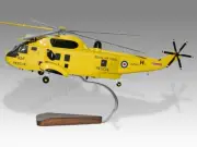 Westland Sea King RAF Rescue Desk Wood Helicopter New Model Small Scale 1/72