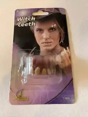 Vampire Witch Teeth Halloween Sealed NEW!