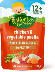 Chicken and Vegetable Paella Lumpy Baby Food 200 G (Case of 6)