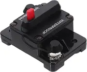 FUNOMOCYA Vehicle Fuse Black Auto Reset Circuit Breaker Dc Breaker Auto Reset Circuit