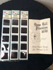 Vtg. Pana-View Travel Slides, Boone Hall Plantation Charleston Mt Pleasant SC