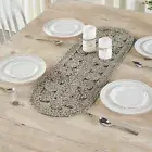 Farmhouse 12"x36" Table Runner Grey Celeste (PET) Kitchen Table Decor VHC Brands