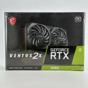 MSI Ventus 2X GeForce RTX 3060 12GB RAM - Graphics Card - BRAND NEW!!