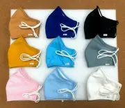 Unisex ADJUSTABLE Mask Cloth Face Masks Reusable Washable FABRIC MASK 4 LAYERS