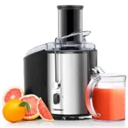 2-Speed Electric Juicer, Extra-Wide Feeding Tube for Whole Fruits, Make Nutri...
