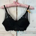 Maidenform Wireless Bra Convertible Size 36A Black Lace Back Close NWT