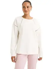 [Yarra Trail] Gem Lace Sweat in Ecru