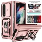Shockproof Ring Stand Magnetic Hybrid Camera Case fr Samsung Galaxy Z Fold 6 5 4