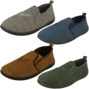 Mens Padders Stag Detailed Slipper Huntsman