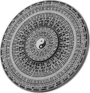 Chinese Feng Shui Compass Metal Bagua Pendant Home Decor Accurate Direction Portable Elegant Box Long-Lasting