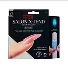 KISS SALON X-TEND LED SOFT GEL SYSTEM STARTER KIT 30 Nails LED Light Included
