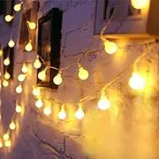 LED Lights, Waterproof LED Lights with High Brightness, Frostproof Decorative String Lights for Bedroom, Living Room, Balcony, Garden, Terrace Buniq