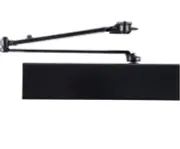 BRINKS Commercial Heavy Duty All-in-One Commercial Door Closer Matte Black