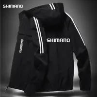 在飛比找蝦皮購物優惠-Shimano 釣魚外套防水防風運動速乾男士防紫外線透氣釣魚