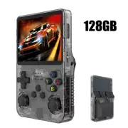 3.5inch Retro Handheld Video Game Console 128GB Play Games Linux System for Gift