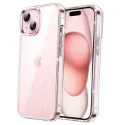 Glitter Case for iPhone 15 Plus 6.7-Inch, Bling Sparkle Shockproof Phone