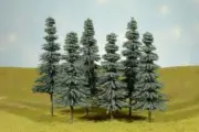 Scenescapes 5"-6" Blue Spruce Trees (6pk)