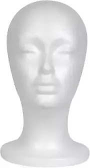 Female Foam Wig Head Foam Mannequin Display Wig Head Display Headphones Rack Eas