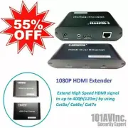 1080P HDMI Ethernet Cable Extender extend HDMI AV signal to 120m over Cat5e/6/7