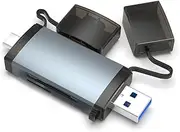 USB3.0 USB-C Card Reader Adapter SD4.0+TF4.0 Memory Card Reader OTG Adapter High-Speed Transmission Accessories