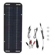 20W Solar Panel Kit/trickle Charger For 12/24V Battery Car, Van, Motorbike, Boat