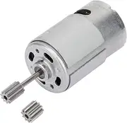 TOUISEDGI RS550 Motor, Durable Stable 6V High Speed Micro Motor with Two Tooth Heads for Electric Toy Car Children Motorcycle(6V550-10000)