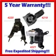 K054 For 2003-2008 Toyota Matrix Base / XR 1.8L 2WD AUTO, Motor Mount Set 3pcs (for: Toyota)