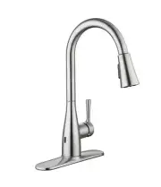 GLACIER BAY SADIRA TOUCHLESS PULL-DOWN KITCHEN FAUCET STAINLESS STEEL - HD67798W