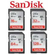 SD Card SanDisk 32GB 64GB 128GB 16GB SDHC SDXC Class10 DSLR Video Camera Memory