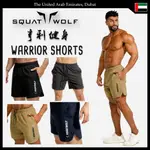 【亨利健身】現貨免等 SQUAT WOLF - WARRIOR SHORTS系列短褲 健身短褲 男運動褲 健身必備