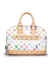 Louis Vuitton x Takashi Murakami 2003 Monogram Alma PM Handbag