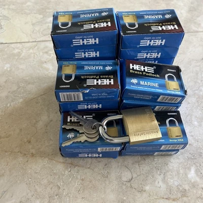 40mm Padlock x 100 PCE All Keyed Alike 300 Keys Supplied One Key will open All
