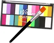 Face Painting Kit 8 Mixed Colors Water-based Body Paint Set Quick Drying Non-irritating for Parties