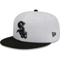 在飛比找蝦皮購物優惠-新時代可調帽MLB芝加哥白襪回彈帽兩漢男女新9fifty帽子