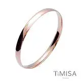 在飛比找遠傳friDay購物優惠-【TiMISA】純真-玫瑰金 純鈦手環