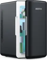 Astroai Mini Fridge 2.0 Gen, 6 Liter/8 Cans Makeup Skincare Fridge 110V AC/ 12V