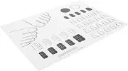 Outanaya Nail Art Pad Set Mannequin for Nails Transfer Table Stamping Plate High Performance Mat