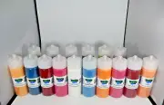 17 pack (4oz) BOTTLES Flossine Sugar Flavoring for Cotton Candy MAKES 680 lbs.
