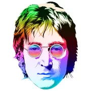 Sublimation John Lennon Ready To Press Heat Transfer