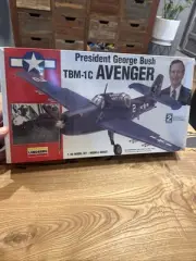 President George W Bush TBM-1 AVENGER Lindberg 1/48 Model NEW SEALED BOX