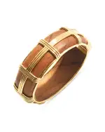 Capucine De Wulf Gaia Hinged Bangle Bracelet
