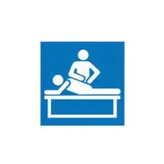 Hospital/Nursing Home Sign - Physiotherapy Symbol 150 x 150mm Self Adhesive Viny