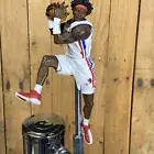 Detroit Pistons Beer Tap Handle Ben Wallace NBA Basketball White Jersey Rebound