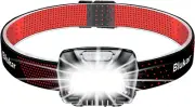 Blukar Head Torch Rechargeable, 2000L Super Bright Lightweight Waterproof LED