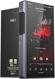 FiiO M11 Plus Music Player Hi-Res Android 10 Snapdragon 660,THX AAA, 5.5inch, 64G, MQA 8X, atpX HD/LDAC Bluetooth5.0/DSD/Tidal/Spotify/4.4 Balance Output (Titanium)