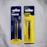 Irwin Hanson EX-3 Spiral Screw Extractor, Carbon Steel, 5/32", LOT OF 2~53403