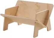 Wooden Tilted Tabletop Bookshelf Kids Bookcase Rustic Desktop Storage Organizer Display Bookshelf